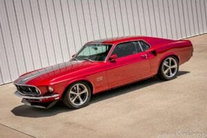 classic red mustang restoration gallery alternate angle