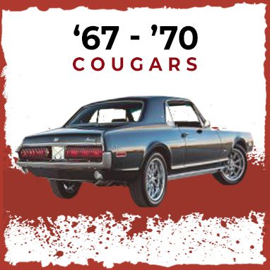 '67 - '70 Cougar Parts
